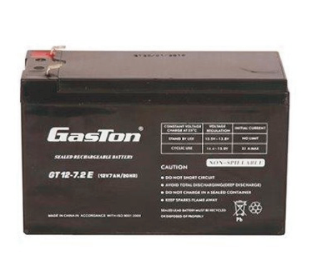 Gaston 12V 7.2Ah POLYGEL GT12-7.2AG Lead Sealed Maintenance Free Battery