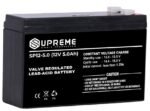 Supreme 12V 5AH Sealed Lead Acid VRLA Maintenance Free Battery