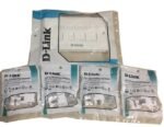 D-Link Quad Faceplate Accepts Four Keystone Jack with Shutter & ID Plate- 146*86 mm - White Colour - Rectangle