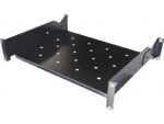 Toten Fixed Shelf for 600mm Deep Cabinets - Black