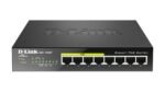 D-Link DES-1009P+/ME 8-port 10/100Base-T Unmanaged PoE+ Switch with 1 * Gigabit Copper port, 96W PoE Power budget