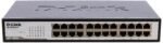 D-Link DES-1024D/B 24-port 10/100Base-T unmanaged Switch (Metal casing, UK Power plug)