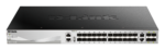 D-Link DGS-3130-30S 24 SFP and 2 10G BASE-T + 4 10G SFP+ ports, Lite L3 Stackable Managed Switch (stacking cable not included)