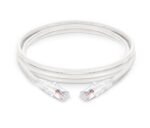 D-Link Cat6A 10G UTP 24 AWG PVC Round Patch Cord - 3m - White Colour
