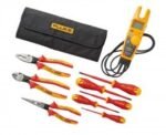 Fluke IBT6K T6 Electrical Tester & Insulated Hand Tools Starter Kit with Roll Up Pouch