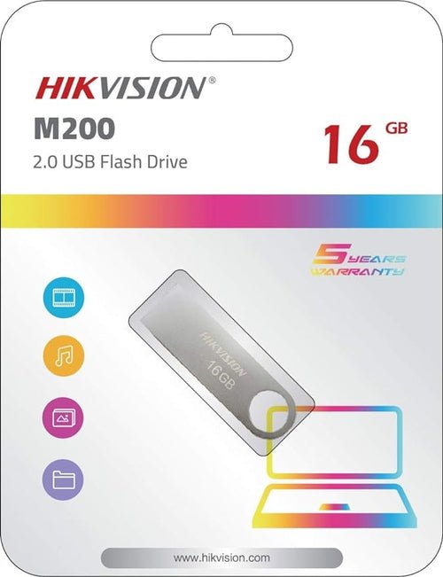 16 GB HikVision Flash Drive USB2.0 - Classic