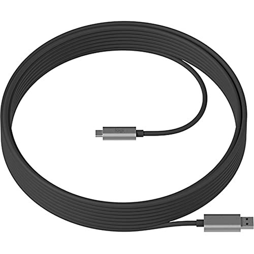 LOGITECH STRONG USB 3.1 CABLE - GRAPHITE - USB - 25M