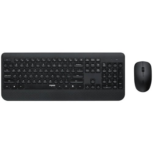 Wireless Combo - Rapoo Wireless Optical Mouse & Keyboard X3500 - BLACK