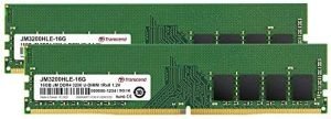 16GB JM DDR4 3200 U-DIMM 1Rx8 2Gx8 CL22 1.2V