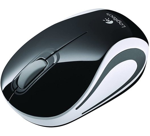 LOGITECH WIRELESS MOUSE M187 BLACK