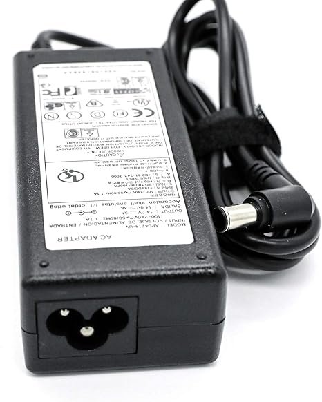 SAMSUNG LAPTOP POWER ADAPTOR 14V-3A PIN 6.0*4.4